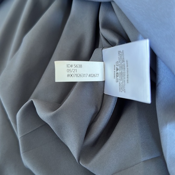 ✨ NWOT Express - Blue-Gray Cocktail Dress - SZ LG - Picture 7 of 8